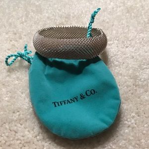 Tiffany & Co mesh silver bracelet